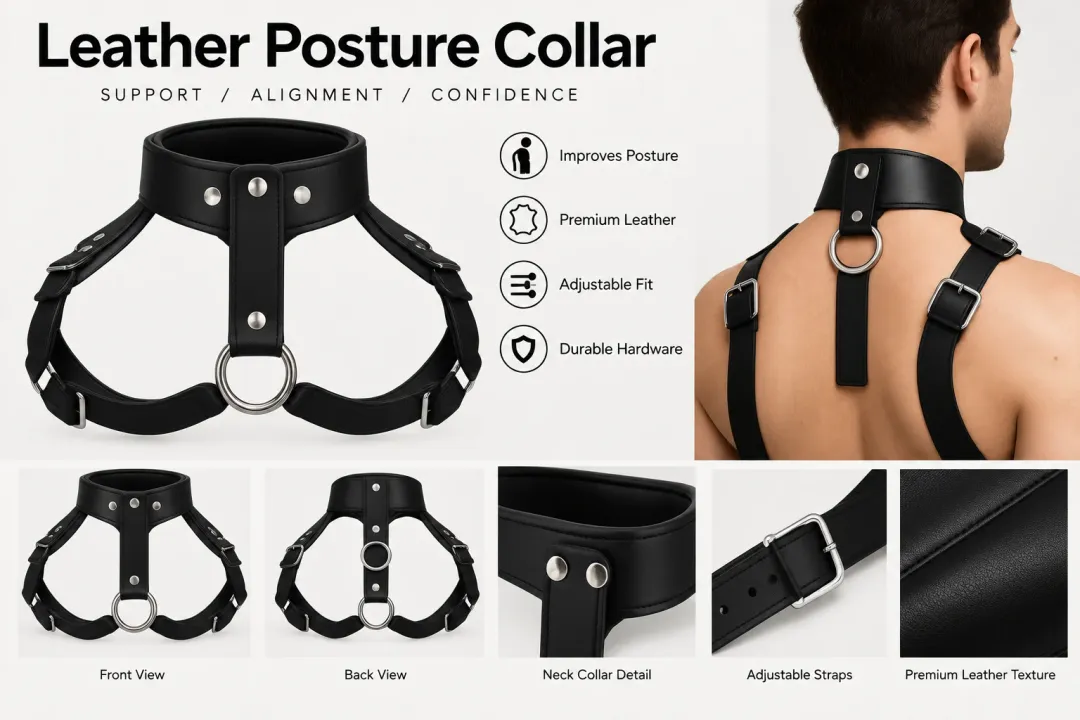 Leather Posture Collar