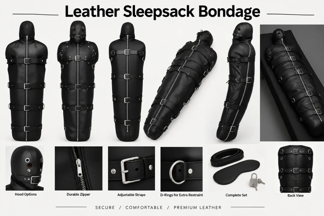 Leather Sleepsack Bondage