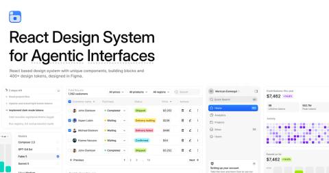 BoardUI - React Design System for Dashboards