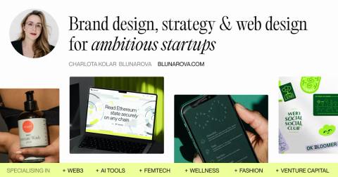 Charlota K. Blunarova - Brand Design for Tech Startups
