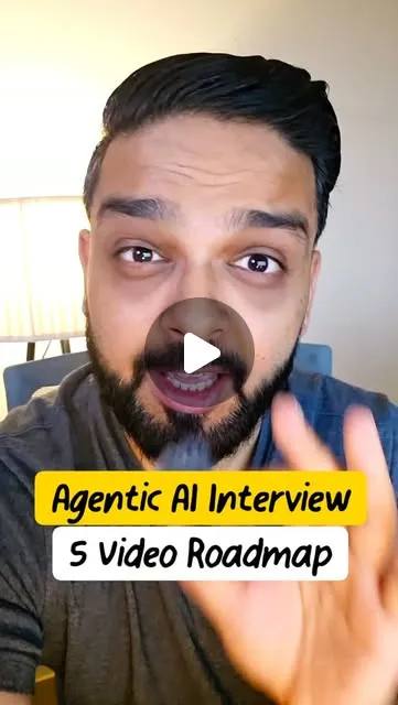 Agentic AI Interview Preparation Roadmap